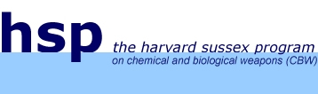 Harvard-Sussex Program on Chemical and Biological Weapons Logo